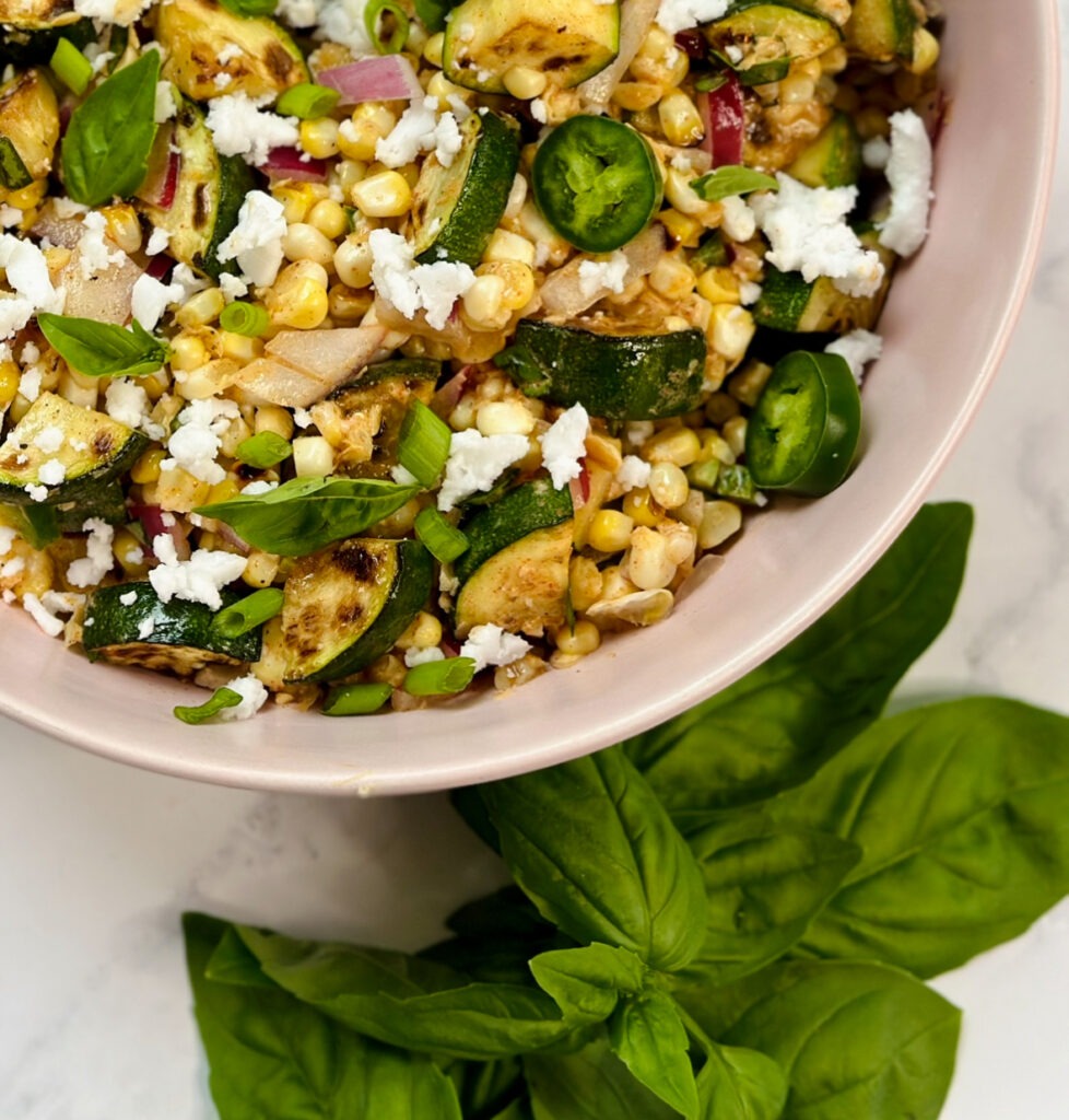 close up of salad