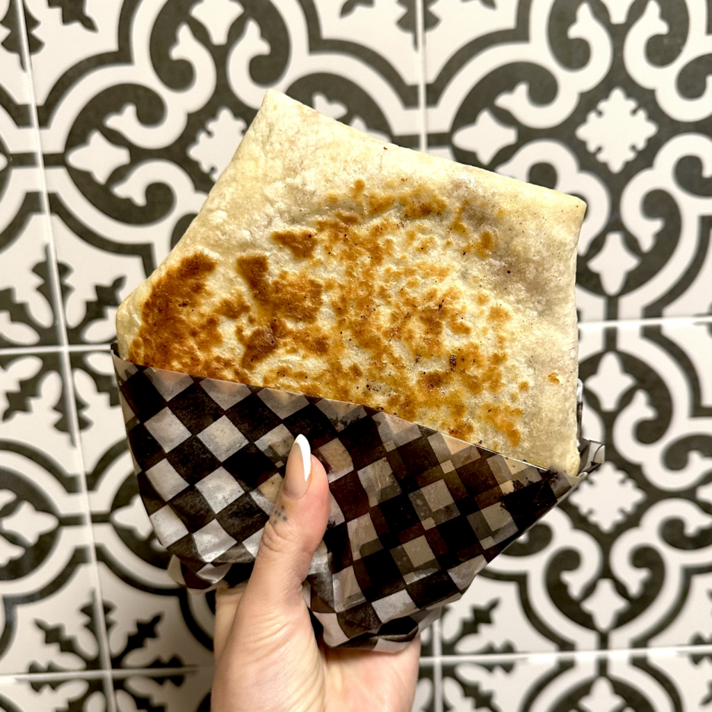 Vegan Food in Edmonton - crunch wrap 