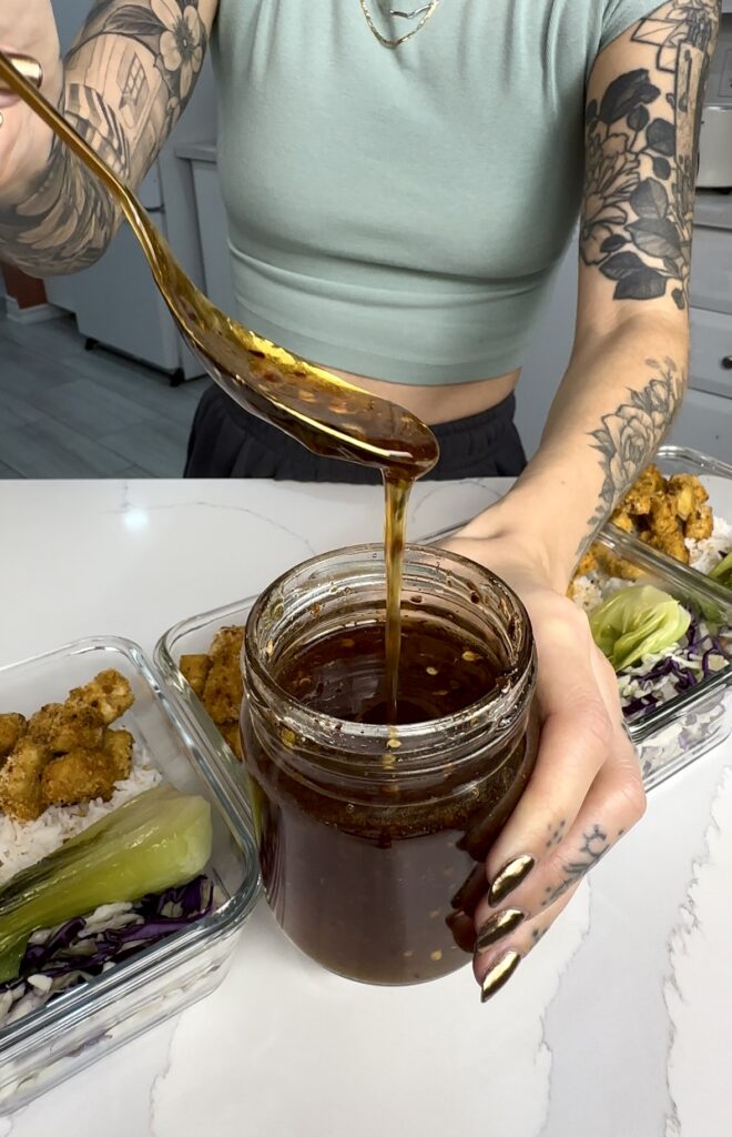 vegan hot and honey sauce 